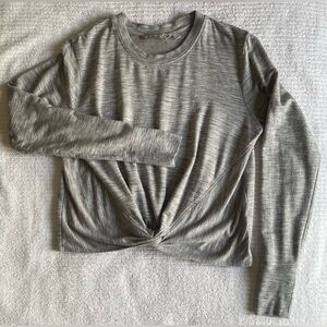 Athleta cropped sweatshirt, size Small